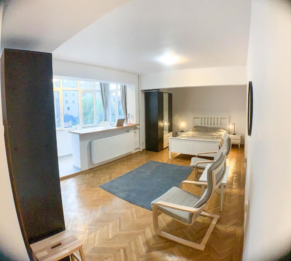 Luterana Studio Apartment Bucareste Exterior foto